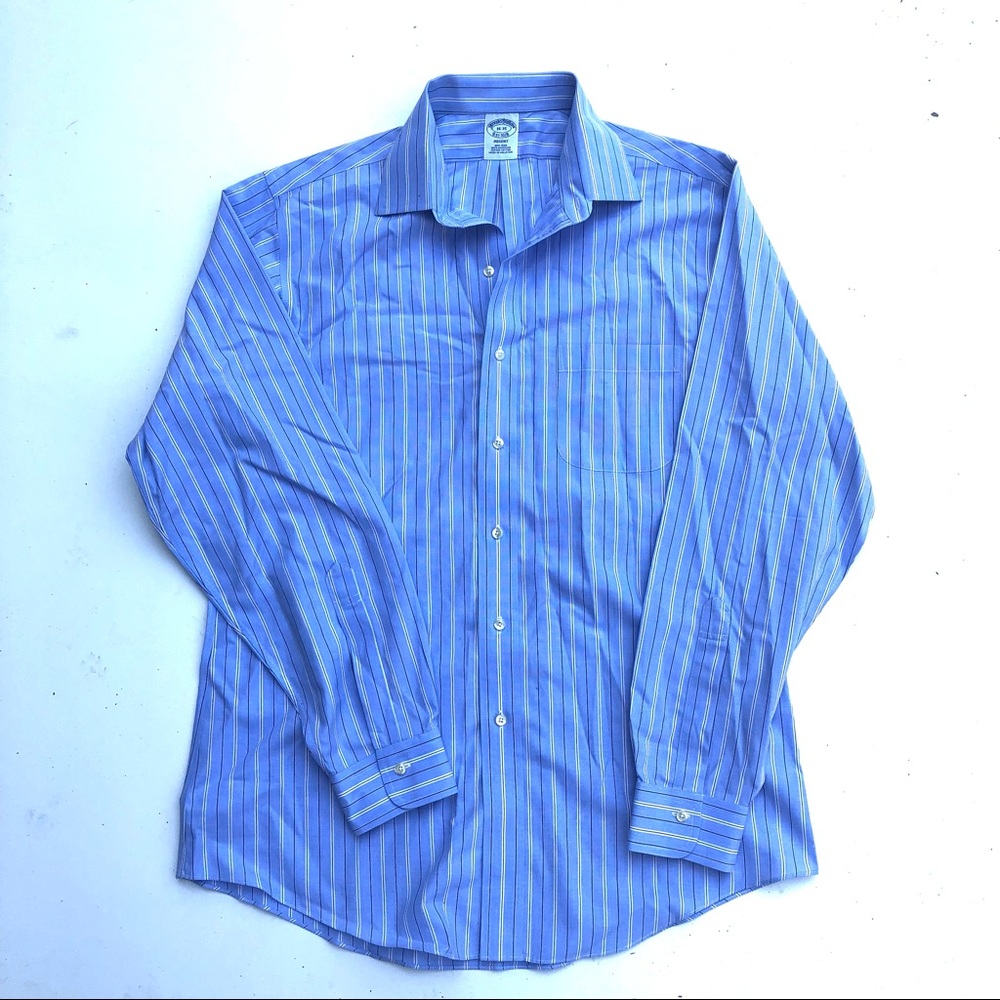 Brooks BrothersNo-Iron Regent Slim Fit Dress Shirt